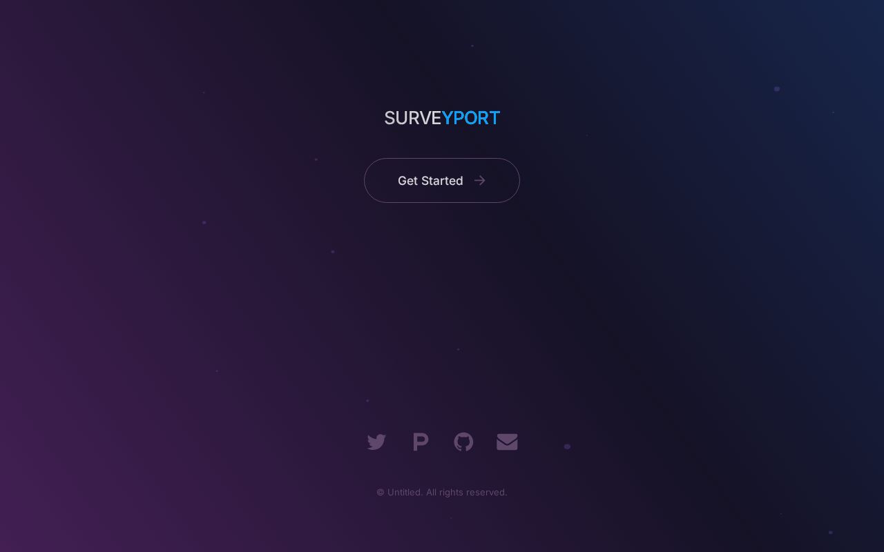 Carrd profile picture for @surveyport